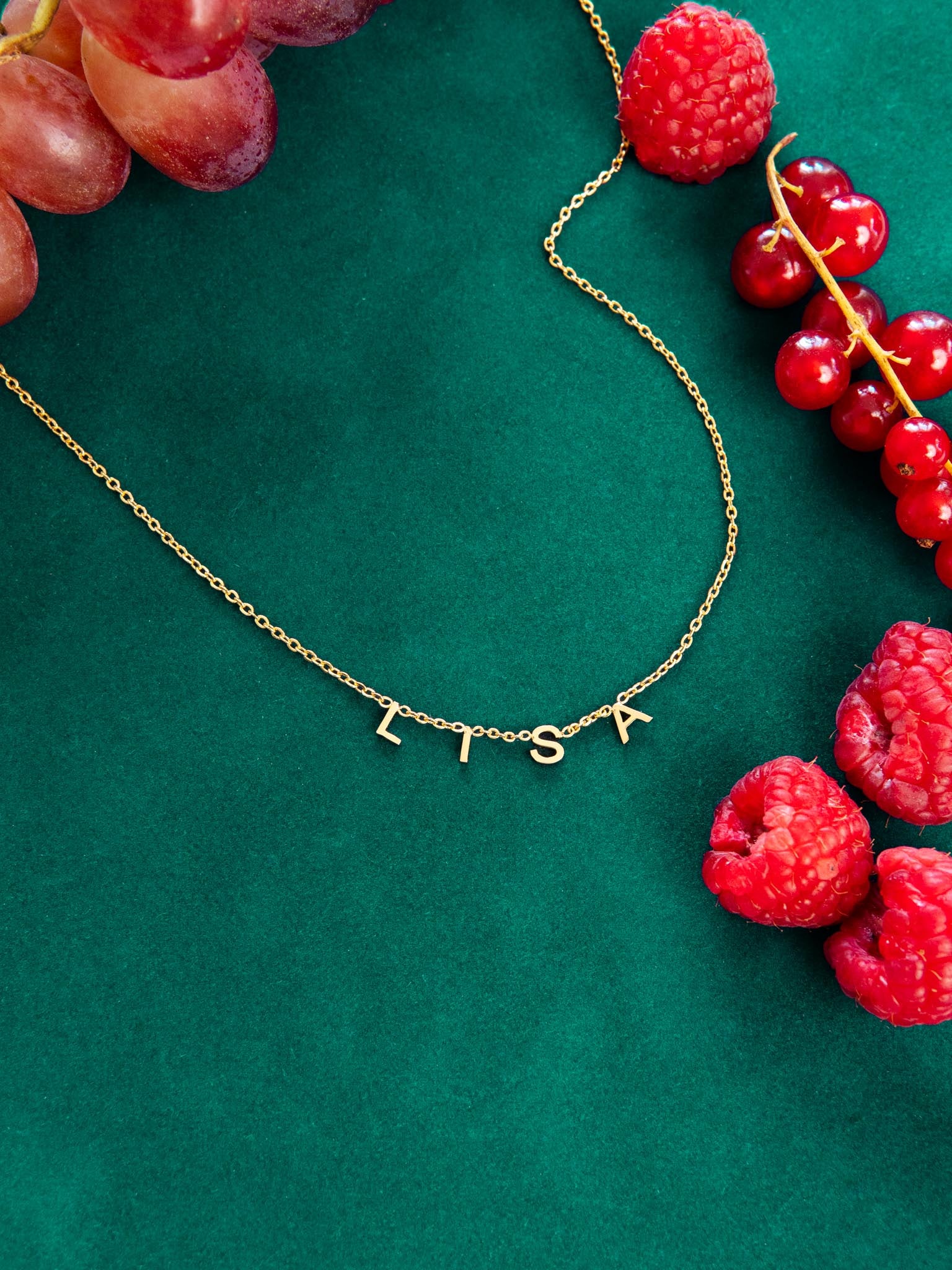 Dangled Letters Custom Necklace
